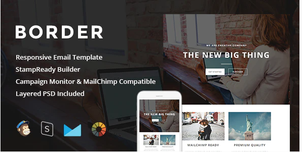 Border - Responsive Email + StampReady Builder