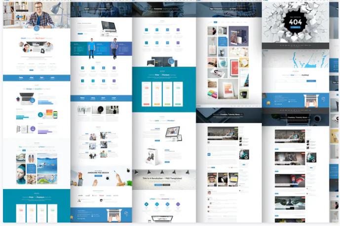 Business Web Template - PSD