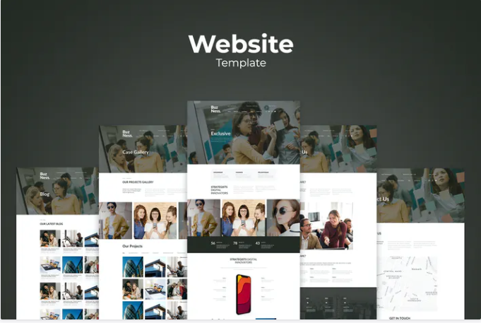 Business Website PSD Templates