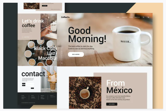 Coffee Shop - Website