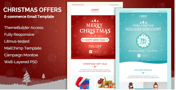 Christmas Offers E-Newsletter + Builder Access