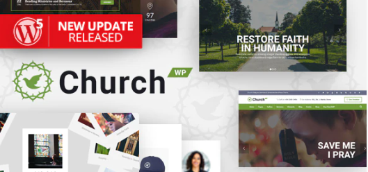 Product Image - ChurchWP – A Contemporary WordPress Theme for Churches 2.2 Product Image - ChurchWP – A Contemporary WordPress Theme for Churches 2.2