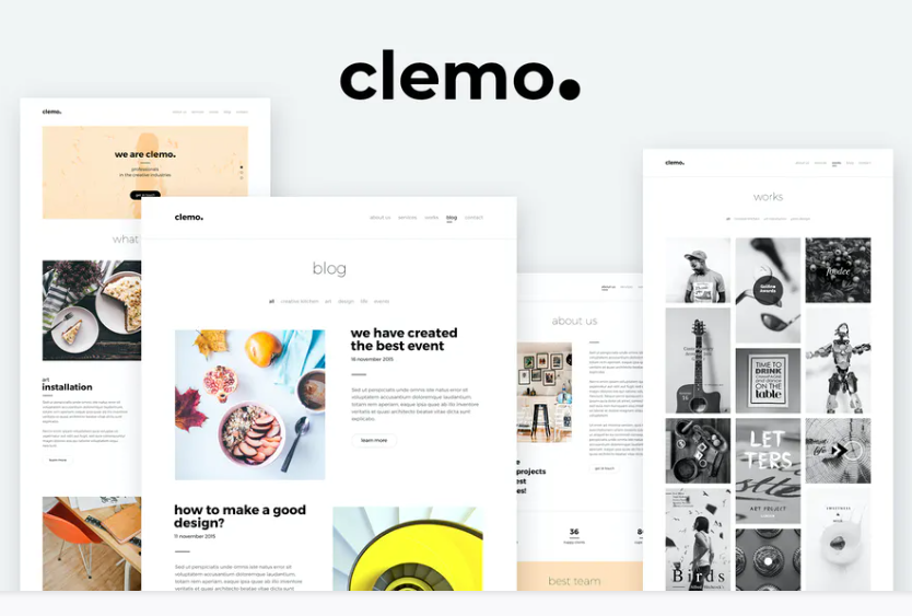 Clemo - Multipurpose PSD Template