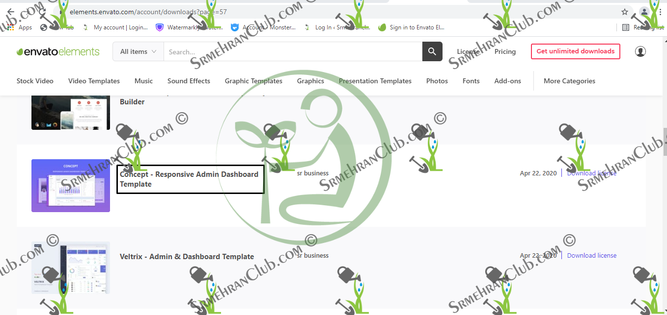 Concept - Responsive Admin Dashboard Template - Download now