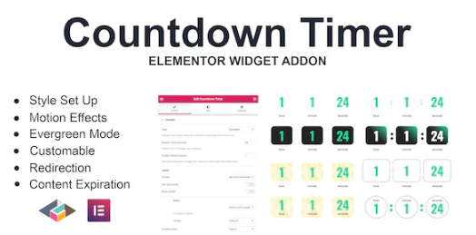 Countdown Timer Elementor Page Builder Addon