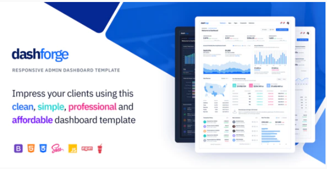 Dashforge - Responsive Admin Dashboard Template