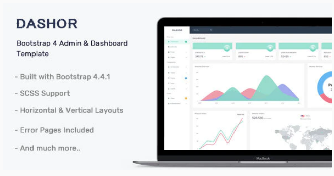 Dashor - Admin Dashboard Template