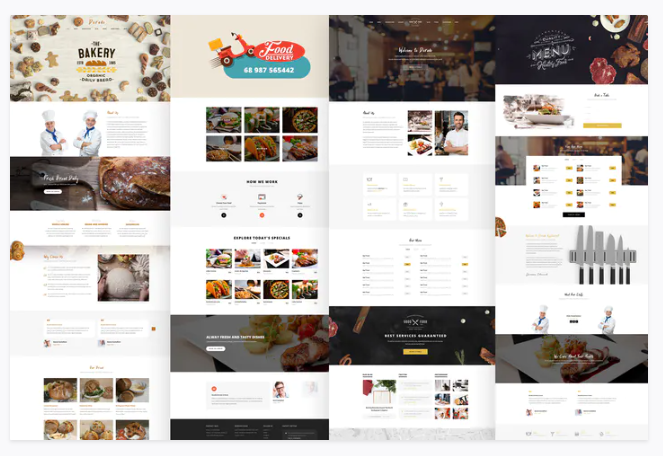 Dorado - Restaurant PSD Template