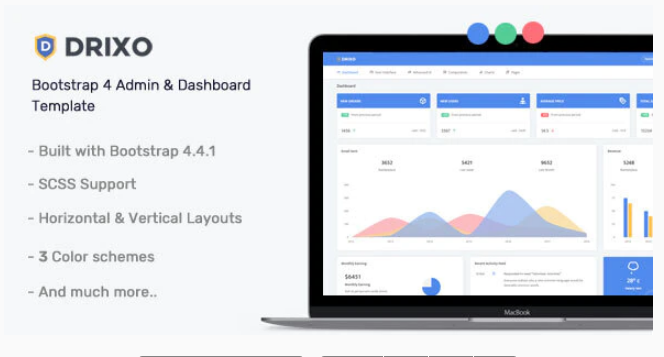 Drixo - Admin & Dashboard Template