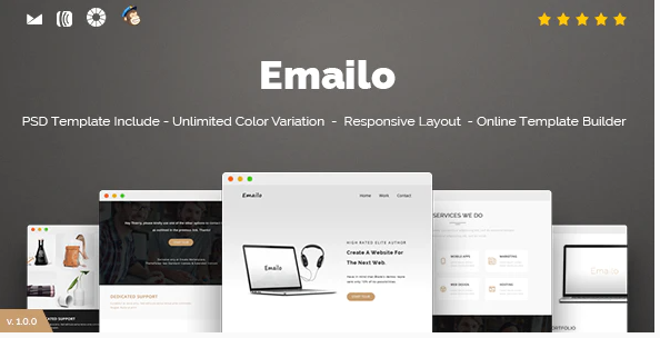 Emailo - Responsive Email and Newsletter Template
