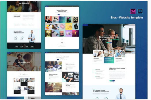 Eros - Corporate Business Website Templates