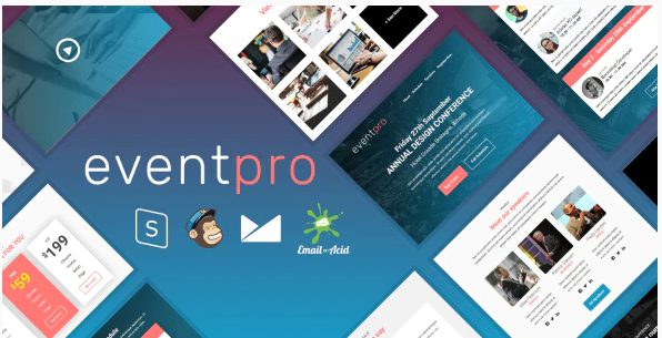 EventPro - Responsive Email Template with MailChimp Editor, StampReady & Online Builder