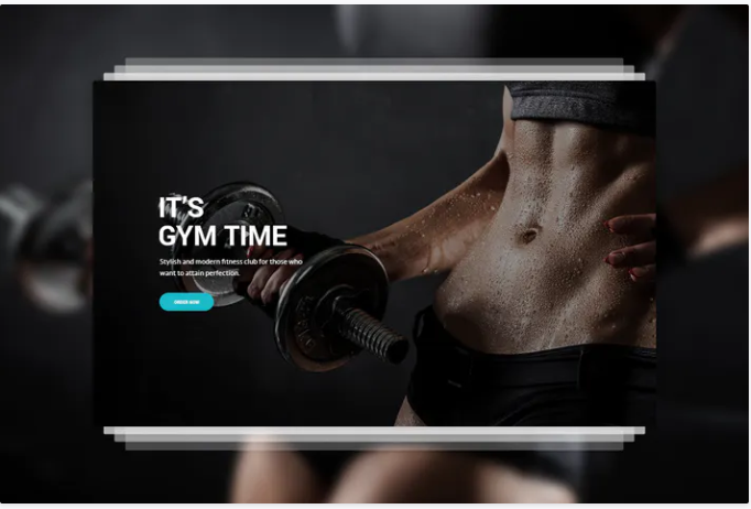 Fitness - GYM PSD Template