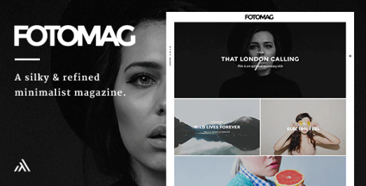 Fotomag | Minimal Blog, Magazine, Personal Blog