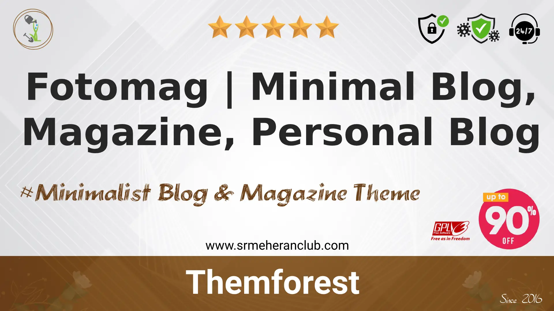 Fotomag | Minimal Blog, Magazine, Personal Blog — Theme by Themeforest