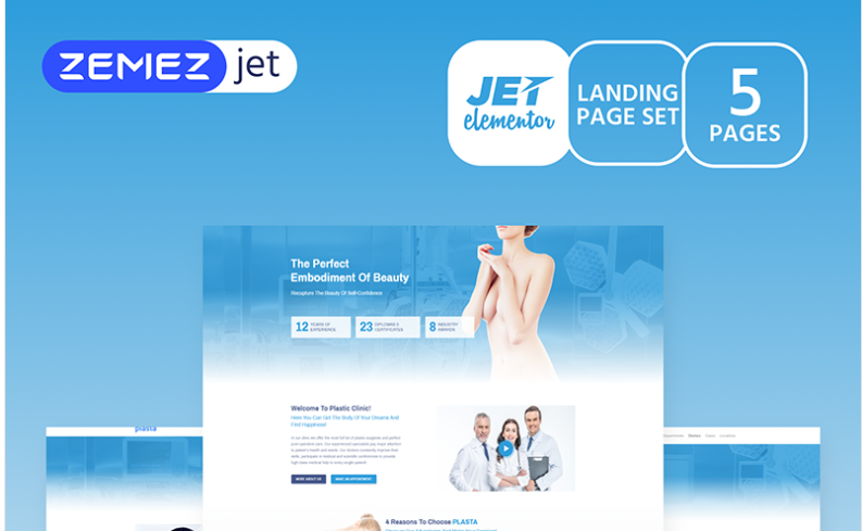 Galatea - Medical Jet Elementor Template