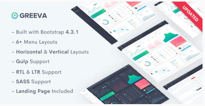 Greeva - Admin & Dashboard Template