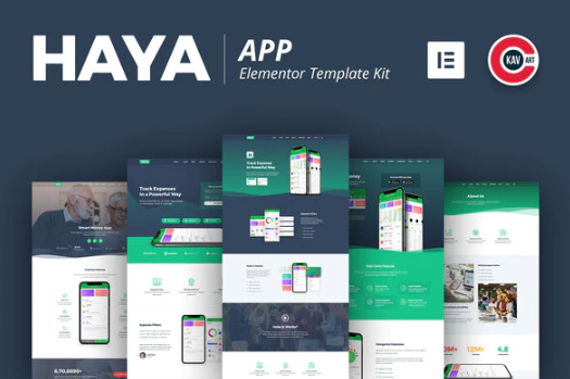 Haya - App Template Kit