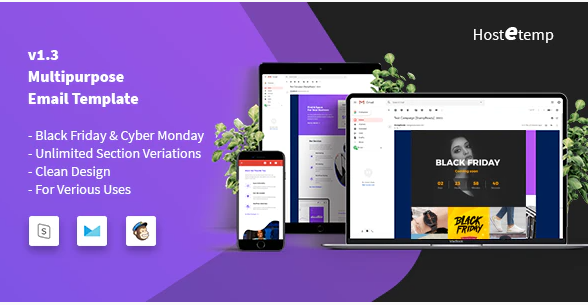 Hostetemp - Multipurpose Email Templates