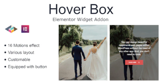 Hover Box Elementor Page Builder Addon