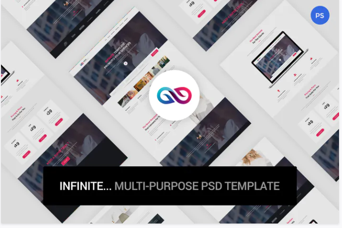 Infinite - Multi-Purpose PSD Template