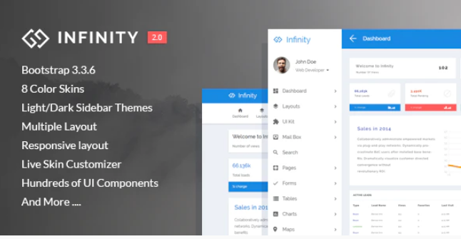 Infinity - Responsive Web App Kit