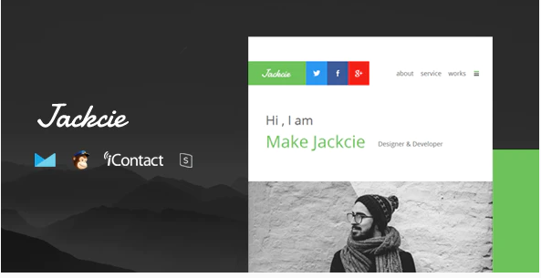 Jackcie Mail - Responsive E-mail Template + Online Access