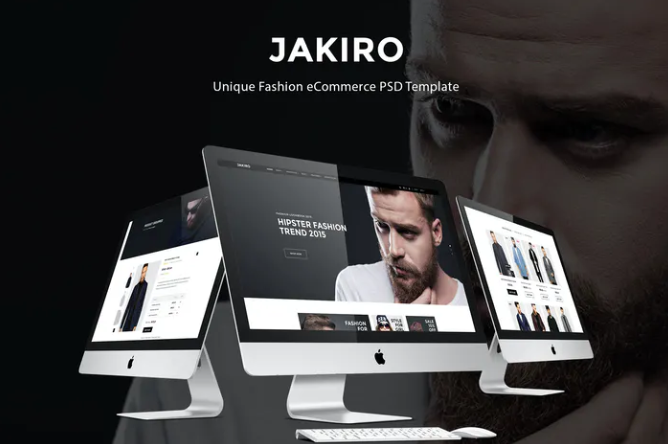 Jakiro - Fashion PSD Template