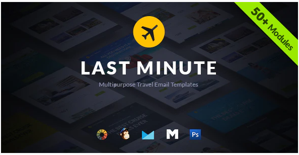 Last Minute Multipurpose Hotel/Travel E-Newsletter + Builder Access