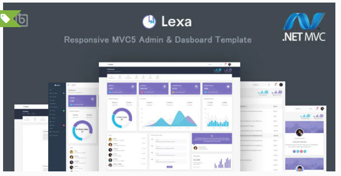 Lexa - MVC5 Admin & Dashboard Template