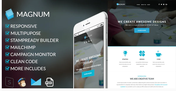 Magnum - Responsive Email Template