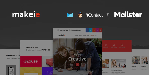Makeie - 30+ Modules + Online Access + Mailster + MailChimp
