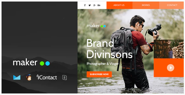 Maker Mail - Responsive E-mail Template + Online Access
