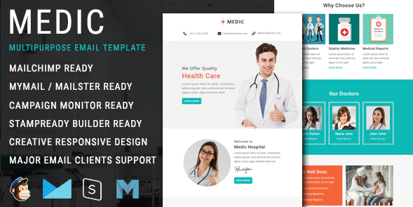 Medic - Multipurpose Responsive Email Template