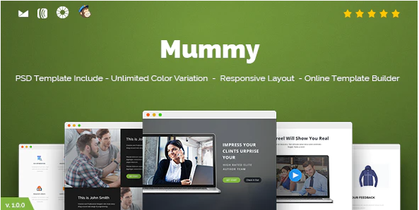 Mummy - Responsive Email + Online Template Builder