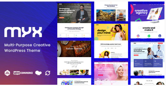 Myx - Multipurpose WordPress theme