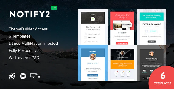 Notify2 - Notification Email + Themebuilder Access