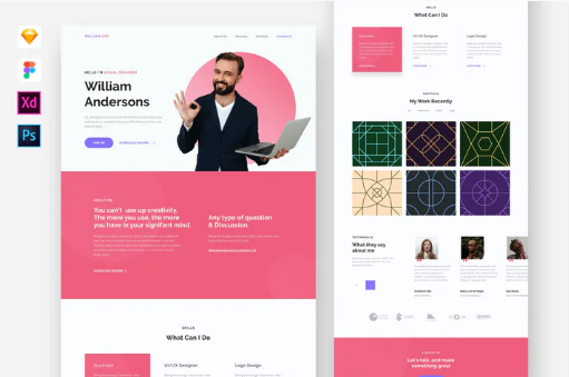 Personal Portfolio Website Template