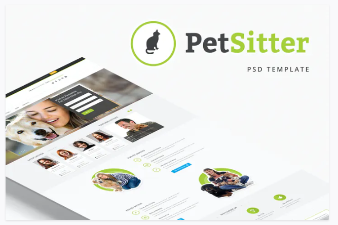 PetSitter - PSD Template