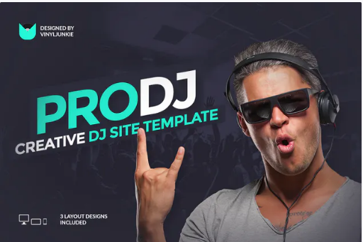 ProDJ - Creative DJ / Producer Site PSD Template