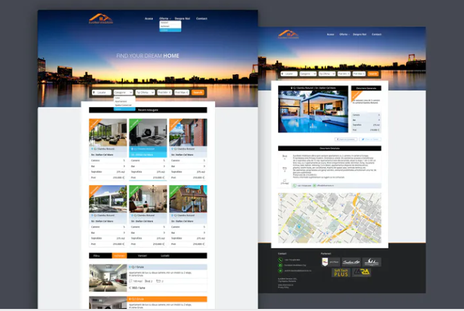 Real Estate PSD Website Kit