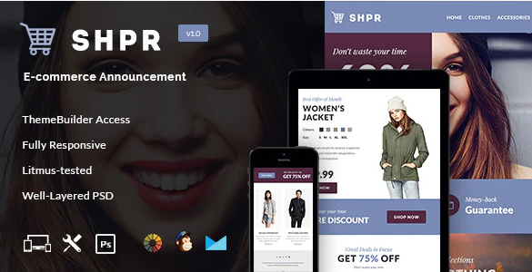 SHPR - E-commerce Newsletter + Builder Access