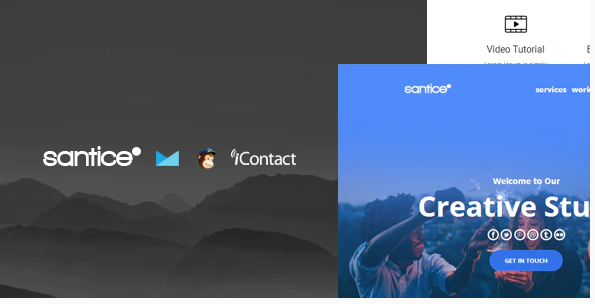 Santice Mail- Responsive E-mail Template + Online Access
