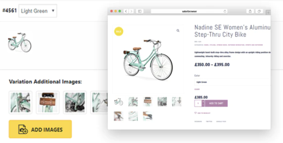 Additional Variation Images Plugin for WooCommerce