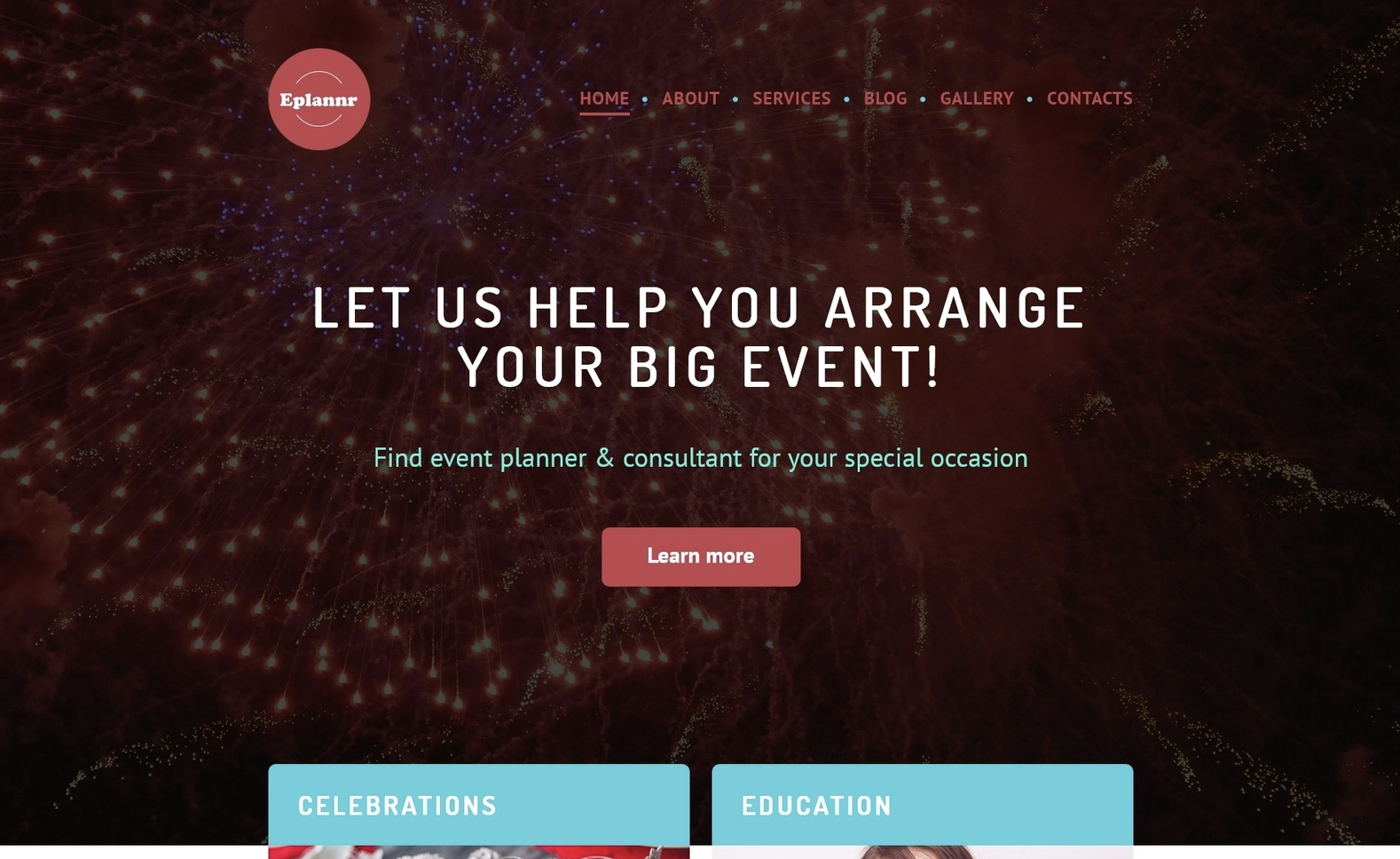 Eplannr WordPress Theme
