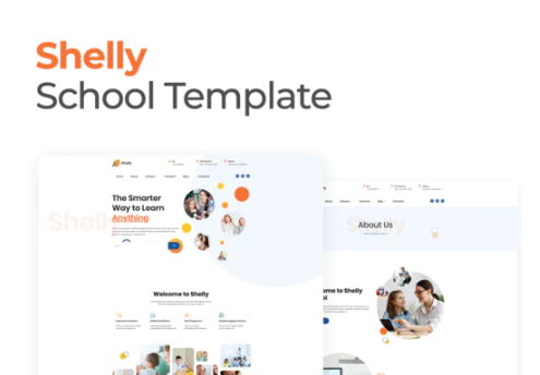 Product Image - Shelly – School Template Kit for Elementor 1.0.0