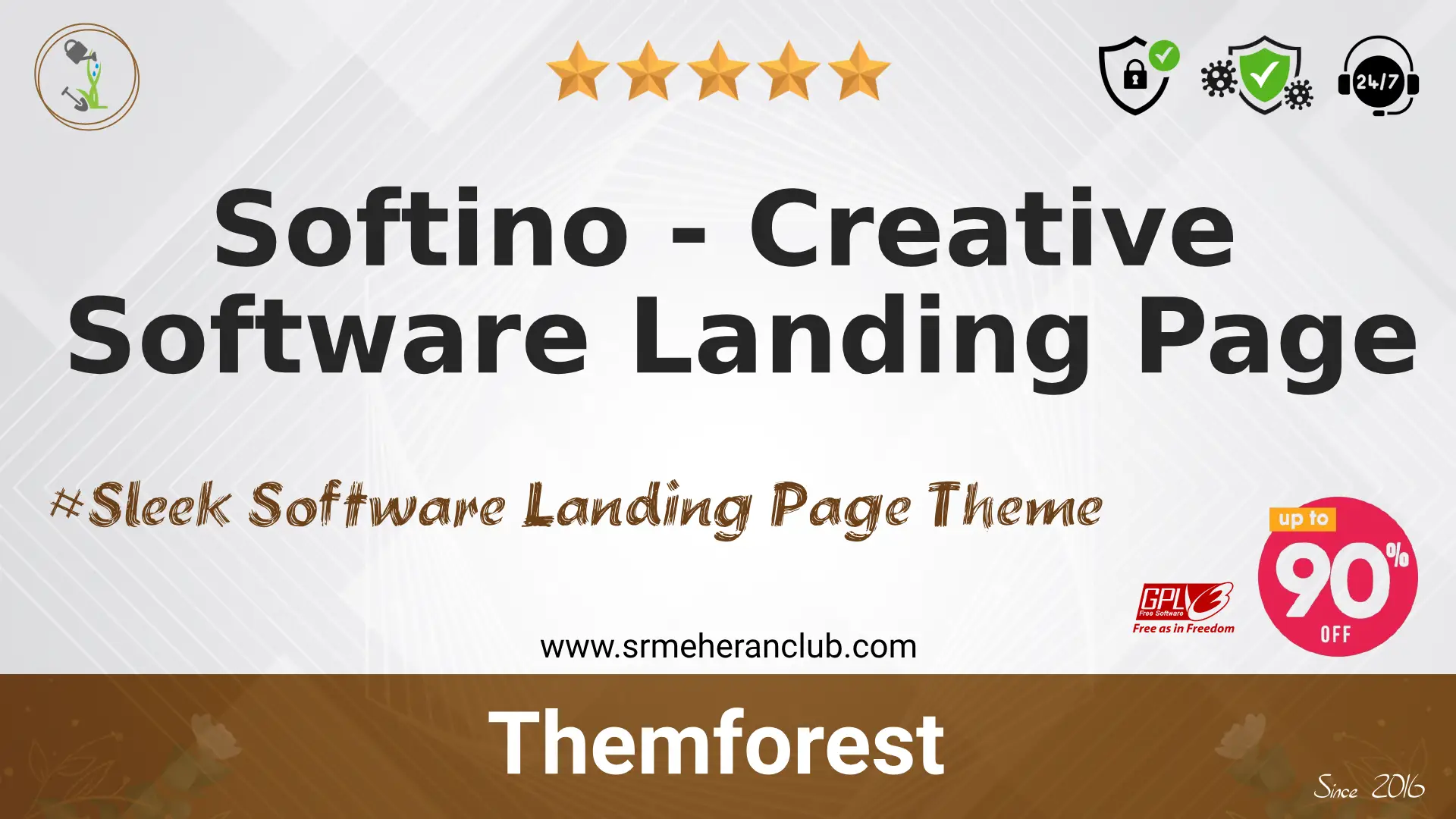 Softino – Creative Software Landing Page — Theme by Themeforest