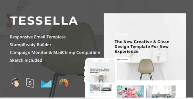 Tessella - Responsive Email + StampReady Builder