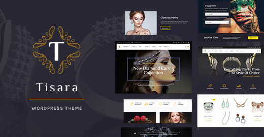Tisara Jewelry WooCommerce Theme