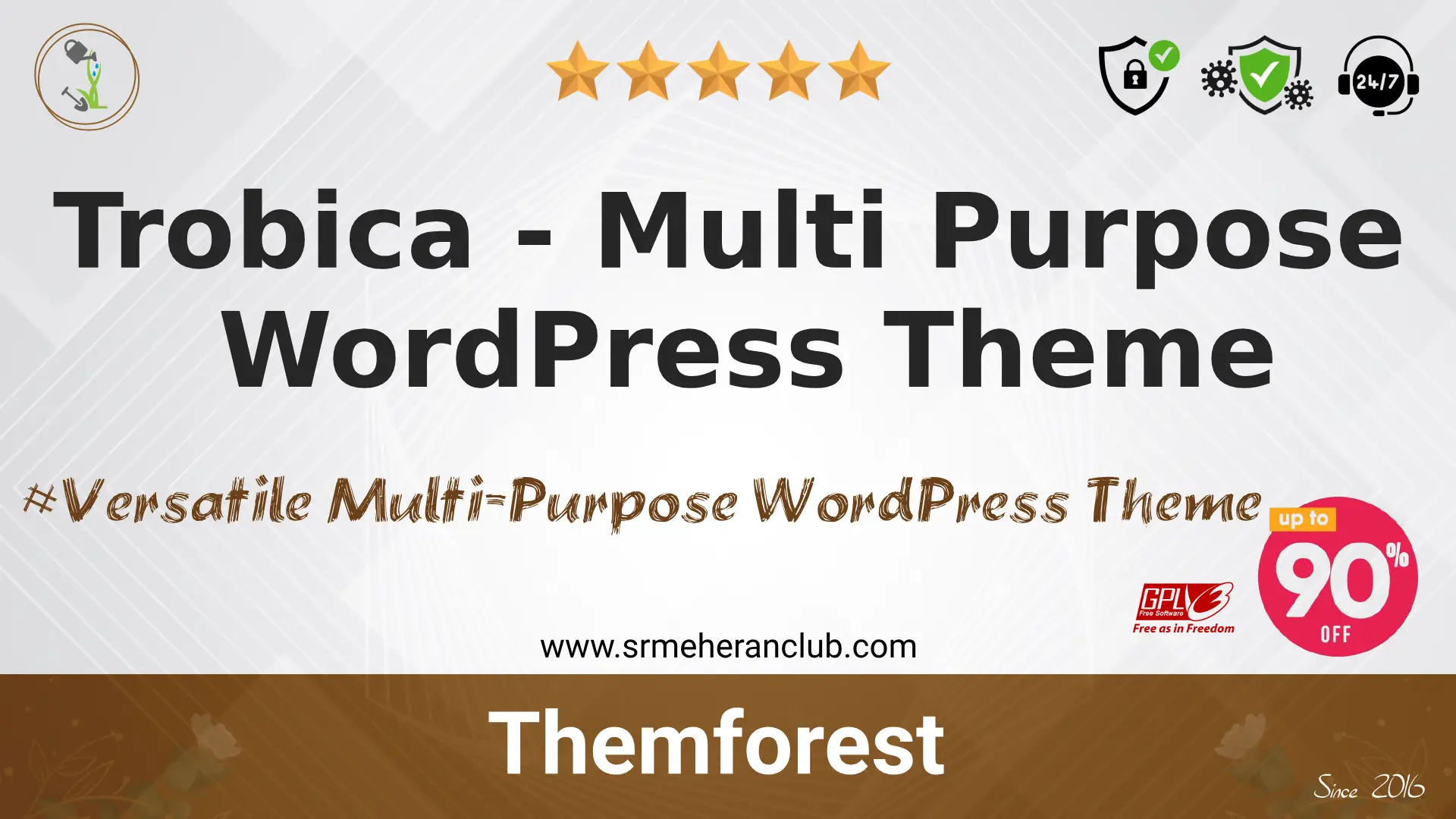 Trobica – Multi Purpose WordPress Theme — Theme by Themeforest
